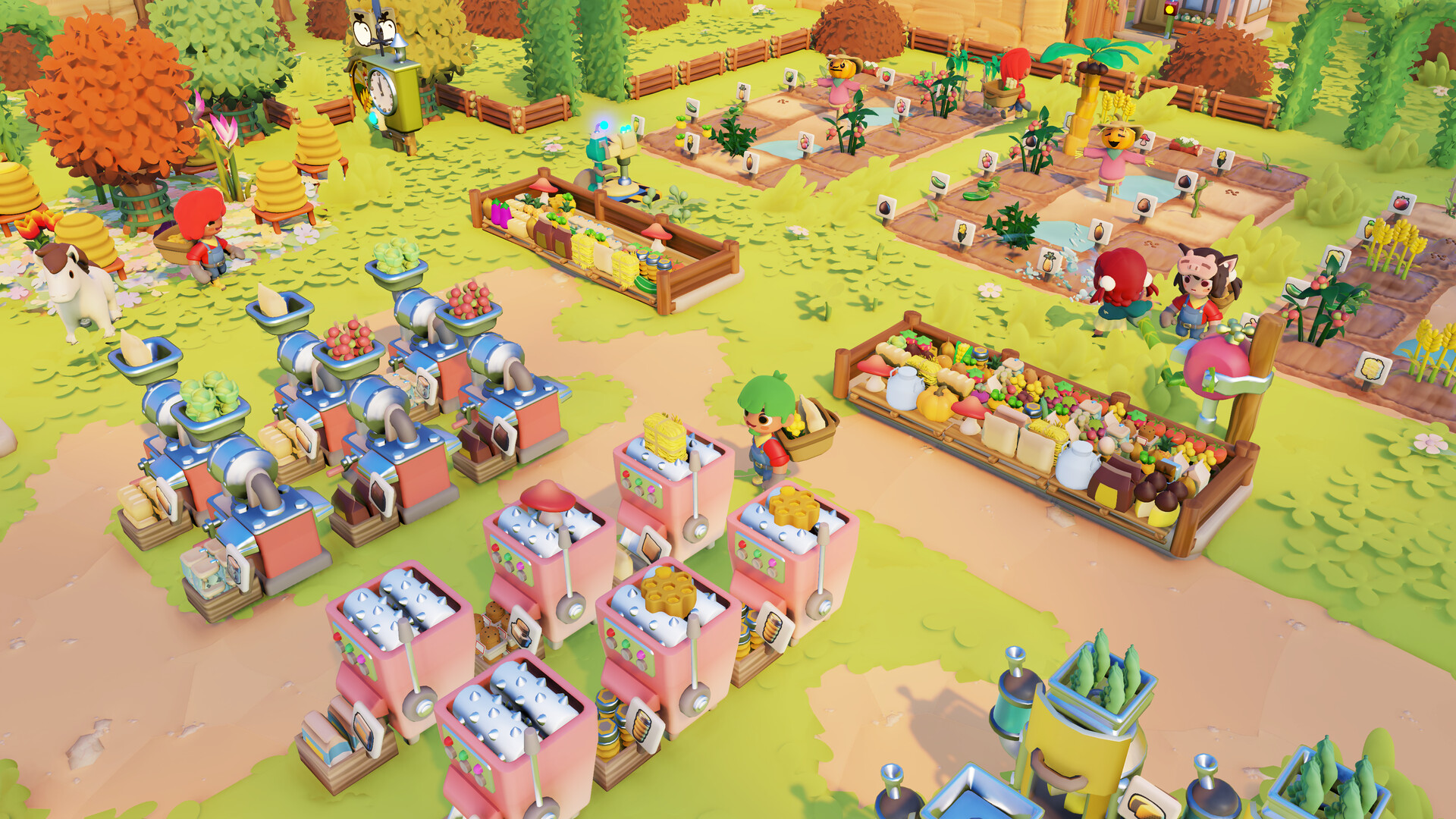 Go-Go Town! cave exploration with drill and hidden resources