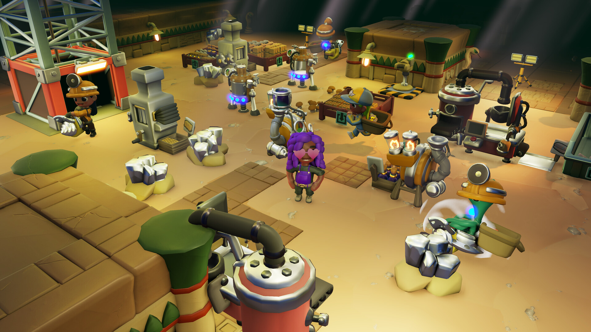 Go-Go Town! map expansion into desert and new districts